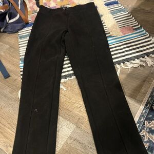 Andrew Marc small black pull on pants